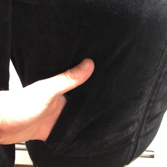 {Guess} Velour Zip Up Jacket - Picture 5 of 10